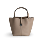 PICOTIN 22 LOCK CLEMENCE LEATHER TRENCH WITH PALLADIUM HARDWARE (PHW)