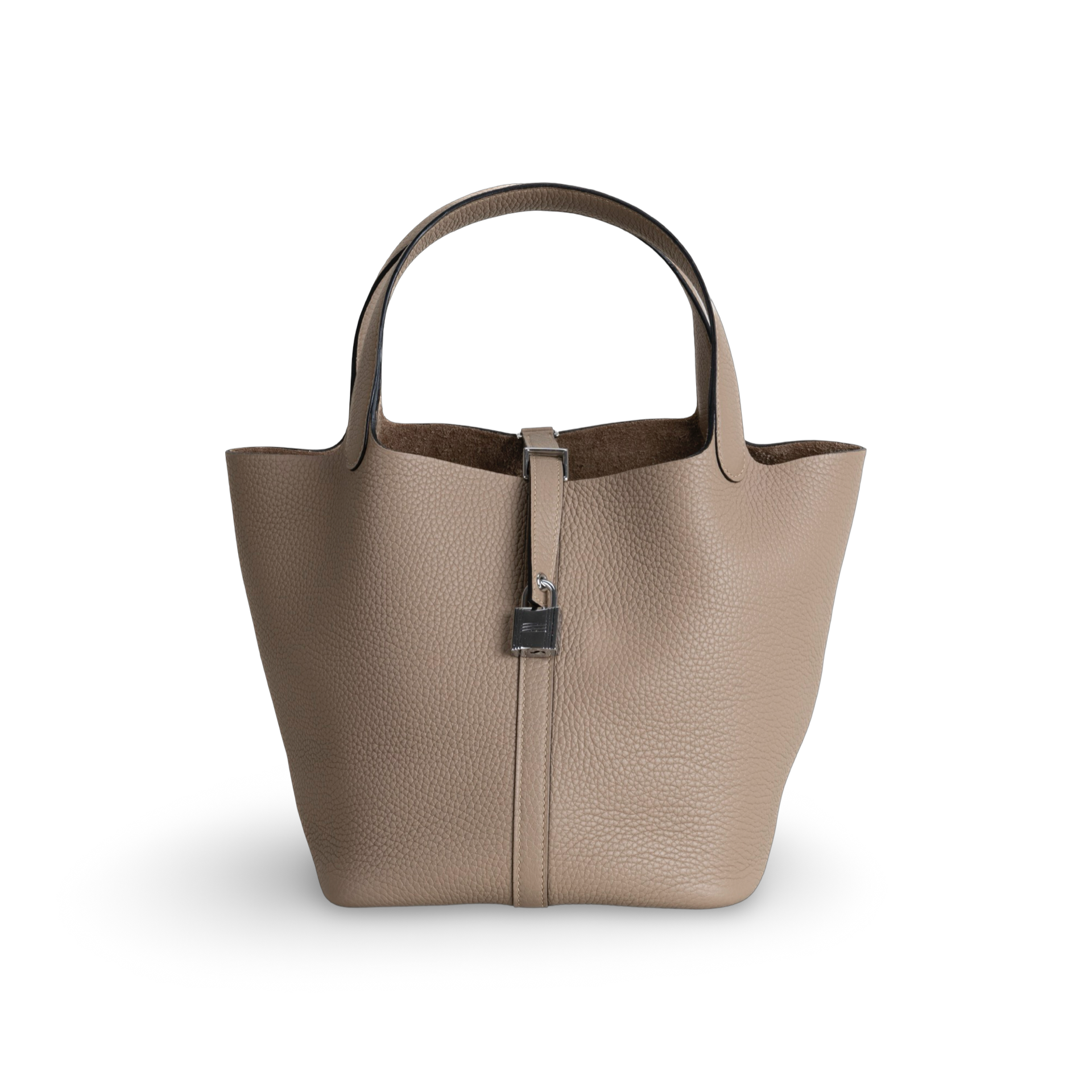 PICOTIN 22 LOCK CLEMENCE LEATHER TRENCH WITH PALLADIUM HARDWARE (PHW)