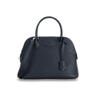 BOLIDE 31 CLEMENCE LEATHER BLEU NUIT WITH PALLADIUM HARDWARE (PHW)