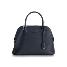 BOLIDE 31 CLEMENCE LEATHER BLEU NUIT WITH PALLADIUM HARDWARE (PHW)