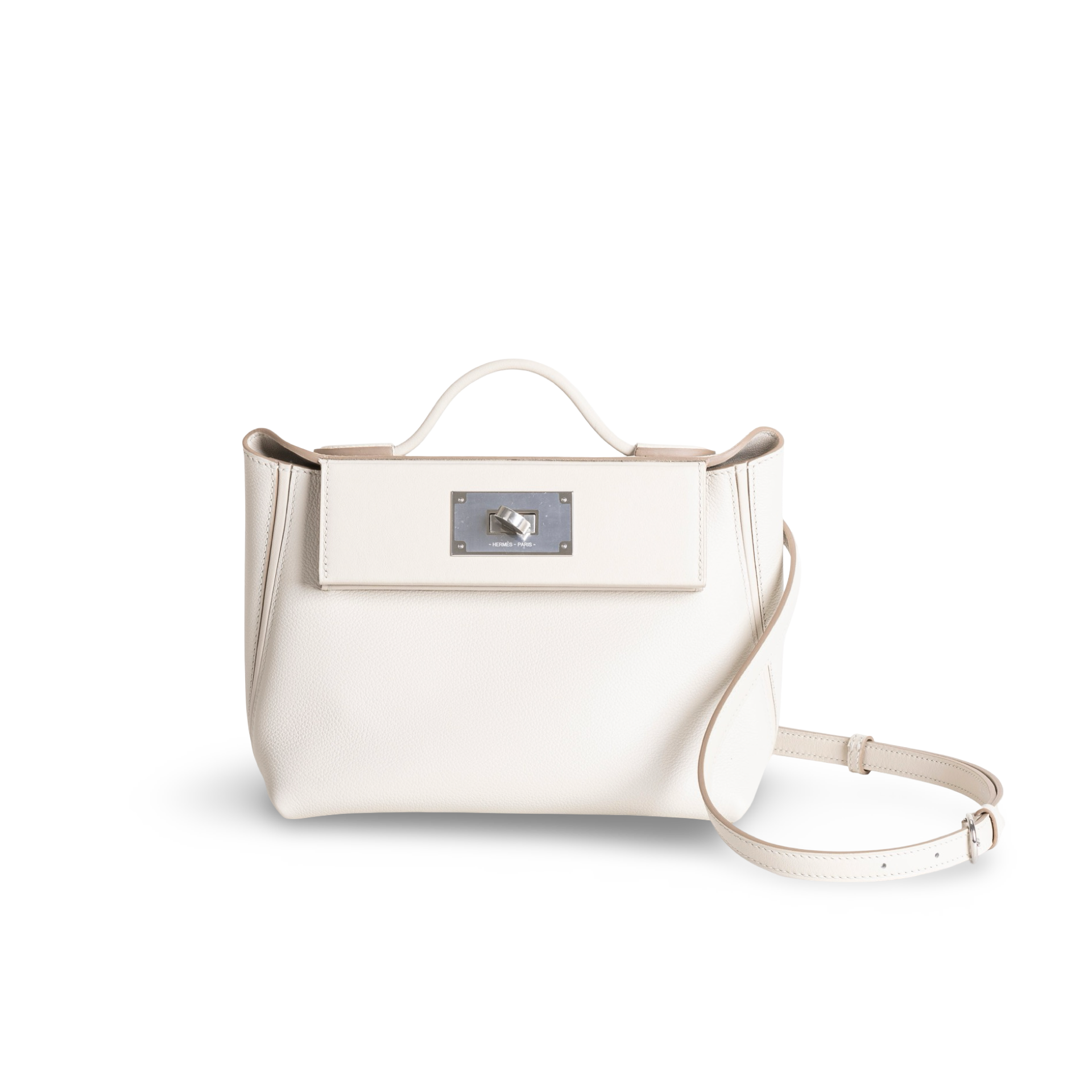 24/24 (MINI) EVERCOLOR & SWIFT LEATHER BETON WITH PALLADIUM HARDWARE (PHW)