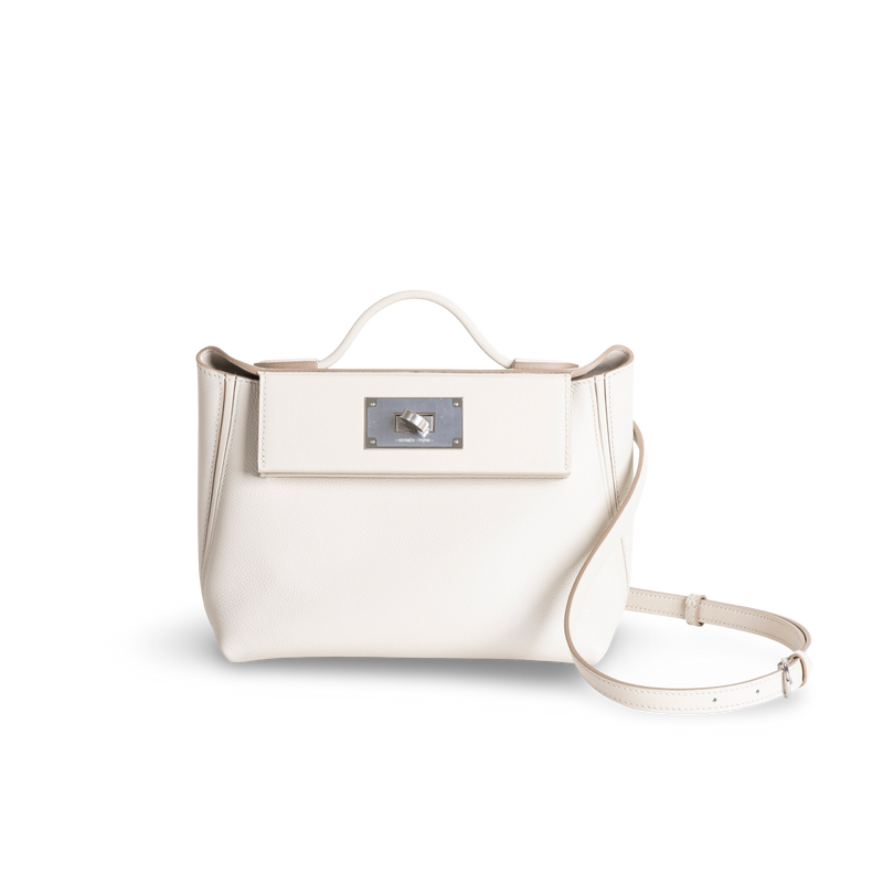 24/24 (MINI) EVERCOLOR & SWIFT LEATHER BETON WITH PALLADIUM HARDWARE (PHW)