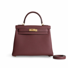 KELLY 28 TOGO LEATHER ROUGE H WITH GOLD HARDWARE (GHW)
