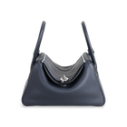 LINDY 26 CLEMENCE LEATHER BLEU NUIT WITH PALLADIUM HARDWARE (PHW)