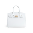 BIRKIN 30 (SELLIER SHAPE) EPSOM LEATHER WHITE WITH GOLD HARDWARE (GHW)