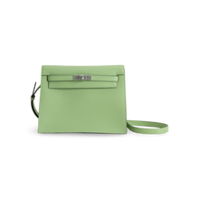 KELLY DANSE EVERCOLOR LEATHER VERT CRIQUET WITH PALLADIUM HARDWARE (PHW)