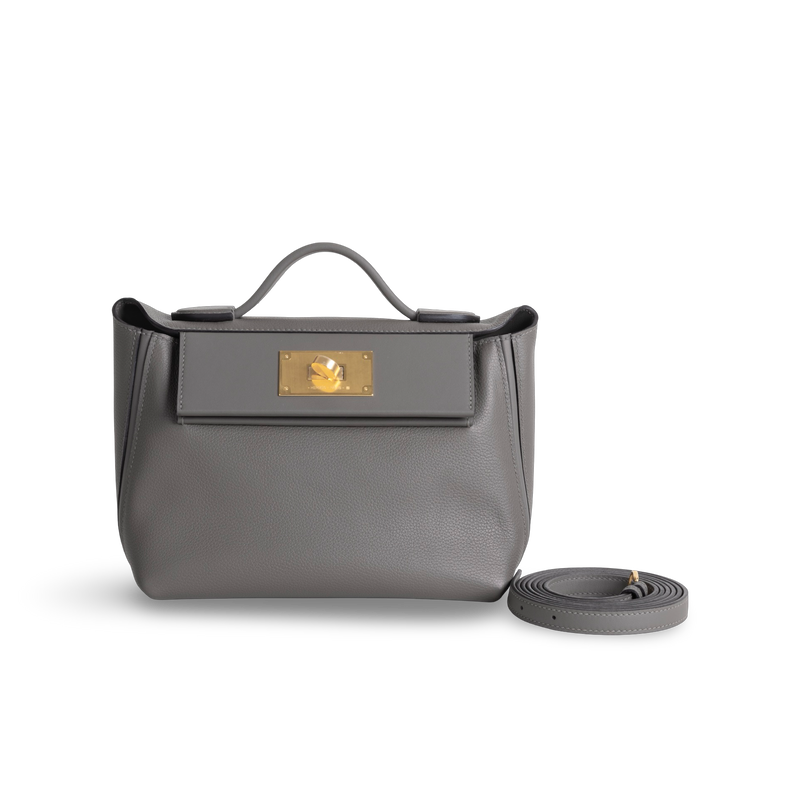 24/24 (MINI) EVERCOLOR & SWIFT LEATHER ETAIN WITH GOLD HARDWARE (GHW)