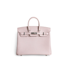 BIRKIN 25 EPSOM LEATHER MAUVE PALE WITH PALLADIUM HARDWARE (PHW)