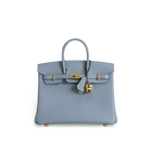 BIRKIN 25 TOGO LEATHER BLEU LIN WITH GOLD HARDWARE (GHW)