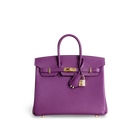 BIRKIN 25 EPSOM LEATHER ANEMONE WITH GOLD HARDWARE (GHW)