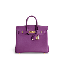 BIRKIN 25 EPSOM LEATHER ANEMONE WITH GOLD HARDWARE (GHW)