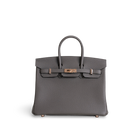 BIRKIN 25 TOGO LEATHER ETAIN WITH ROSE GOLD HARDWARE (RGHW)