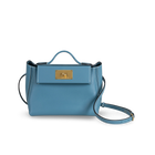 24/24 (MINI) EVERCOLOR & SWIFT LEATHER BLEU JEAN WITH GOLD HARDWARE (GHW)