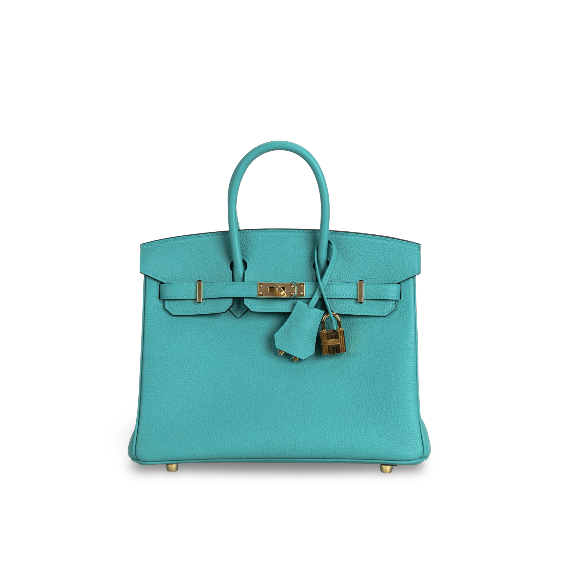 BIRKIN 25 TOGO LEATHER BLEU PAON WITH GOLD HARDWARE (GHW)