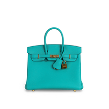 BIRKIN 25 TOGO LEATHER BLEU PAON WITH GOLD HARDWARE (GHW)