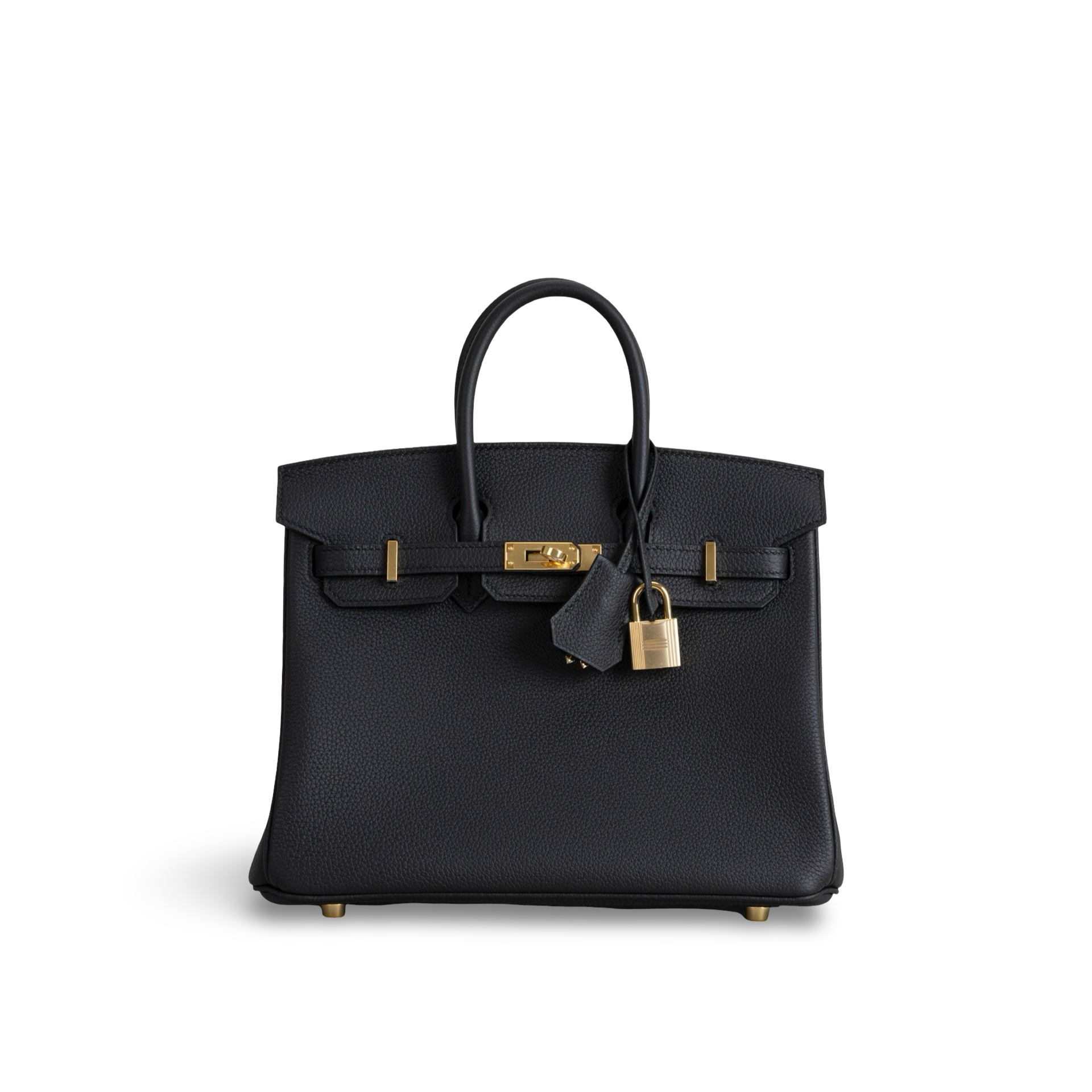 BIRKIN 25 TOGO LEATHER NOIR (BLACK) WITH GOLD HARDWARE (GHW)