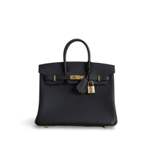 BIRKIN 25 TOGO LEATHER NOIR (BLACK) WITH GOLD HARDWARE (GHW)