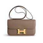 CONSTANCE 24 ELAN EPSOM LEATHER ETOUPE WITH GOLD HARDWARE (GHW)