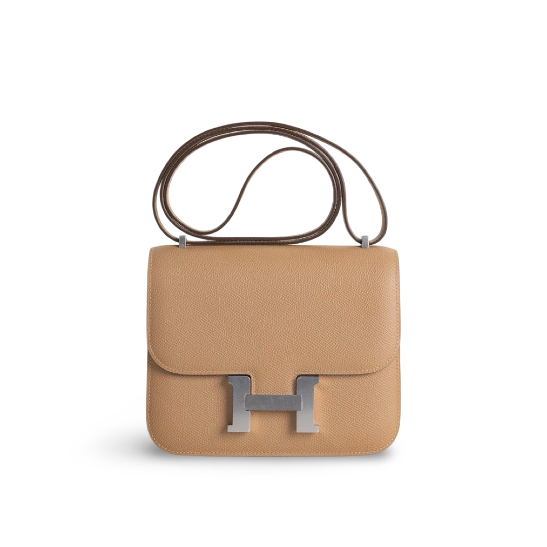 CONSTANCE 18 (MINI) EPSOM LEATHER CHAI WITH PALLADIUM HARDWARE (PHW)