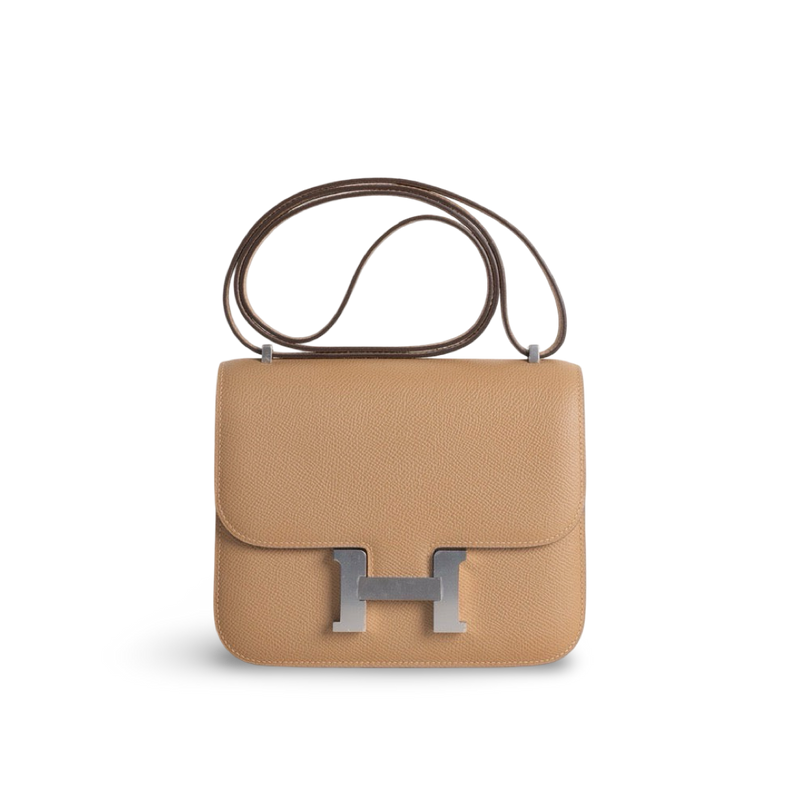 CONSTANCE 18 (MINI) EPSOM LEATHER CHAI WITH PALLADIUM HARDWARE (PHW)