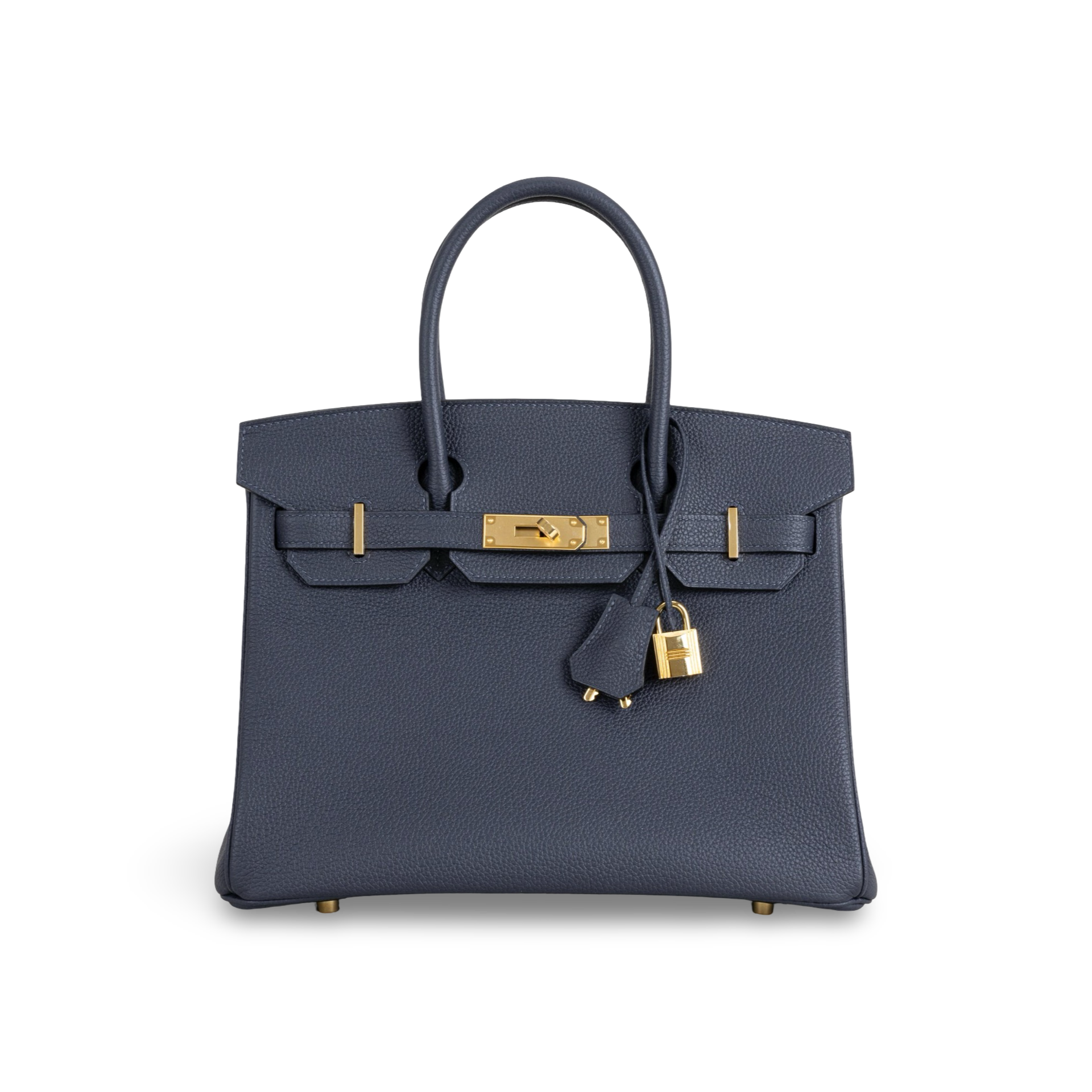 BIRKIN 30 TOGO LEATHER BLEU NUIT WITH GOLD HARDWARE (GHW)